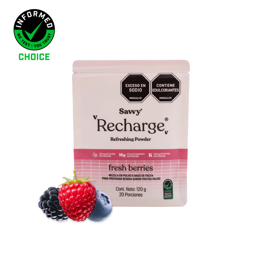 Recharge® frutos rojos 120g