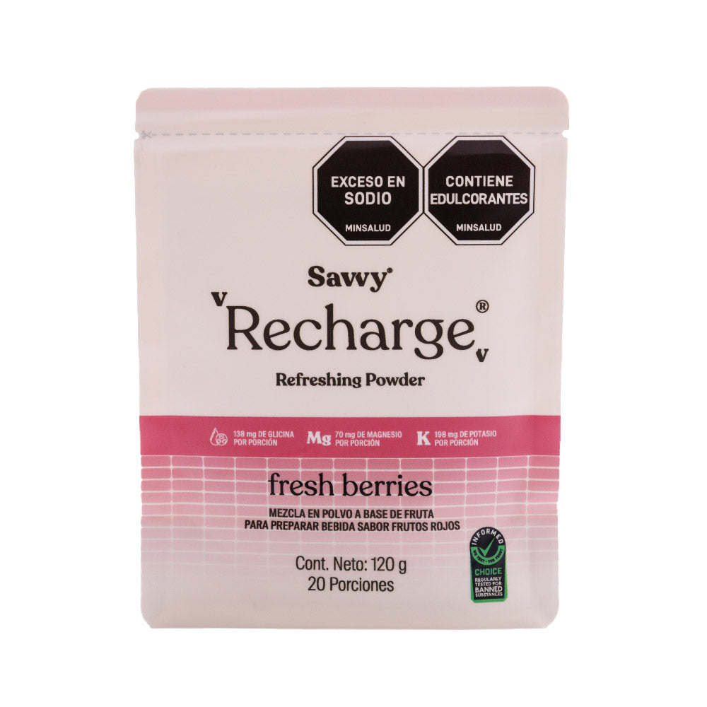 Recharge® frutos rojos 120g